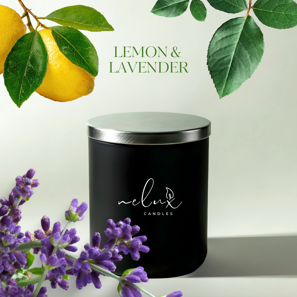 Lemon & Lavender Nelux candle
