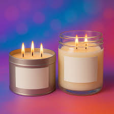 Woody and amber Nelux candles